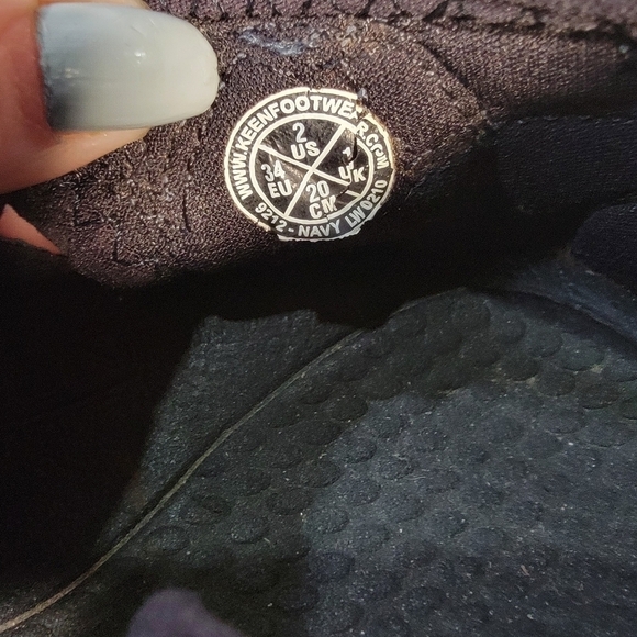 Keen Blue Sport Sandals Water Shoe Sport Sandals Summer Vacation Kids Size 2 - Picture 14 of 16